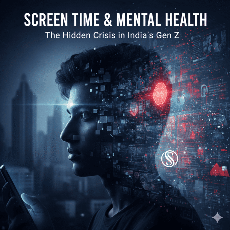 Screen Time and Mental Health India Gen Z