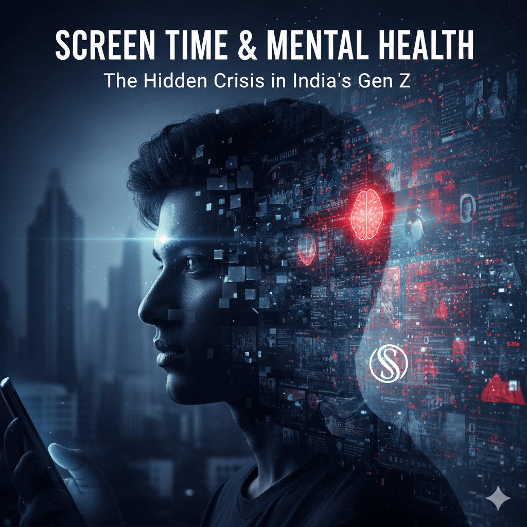 Screen Time and Mental Health India Gen Z